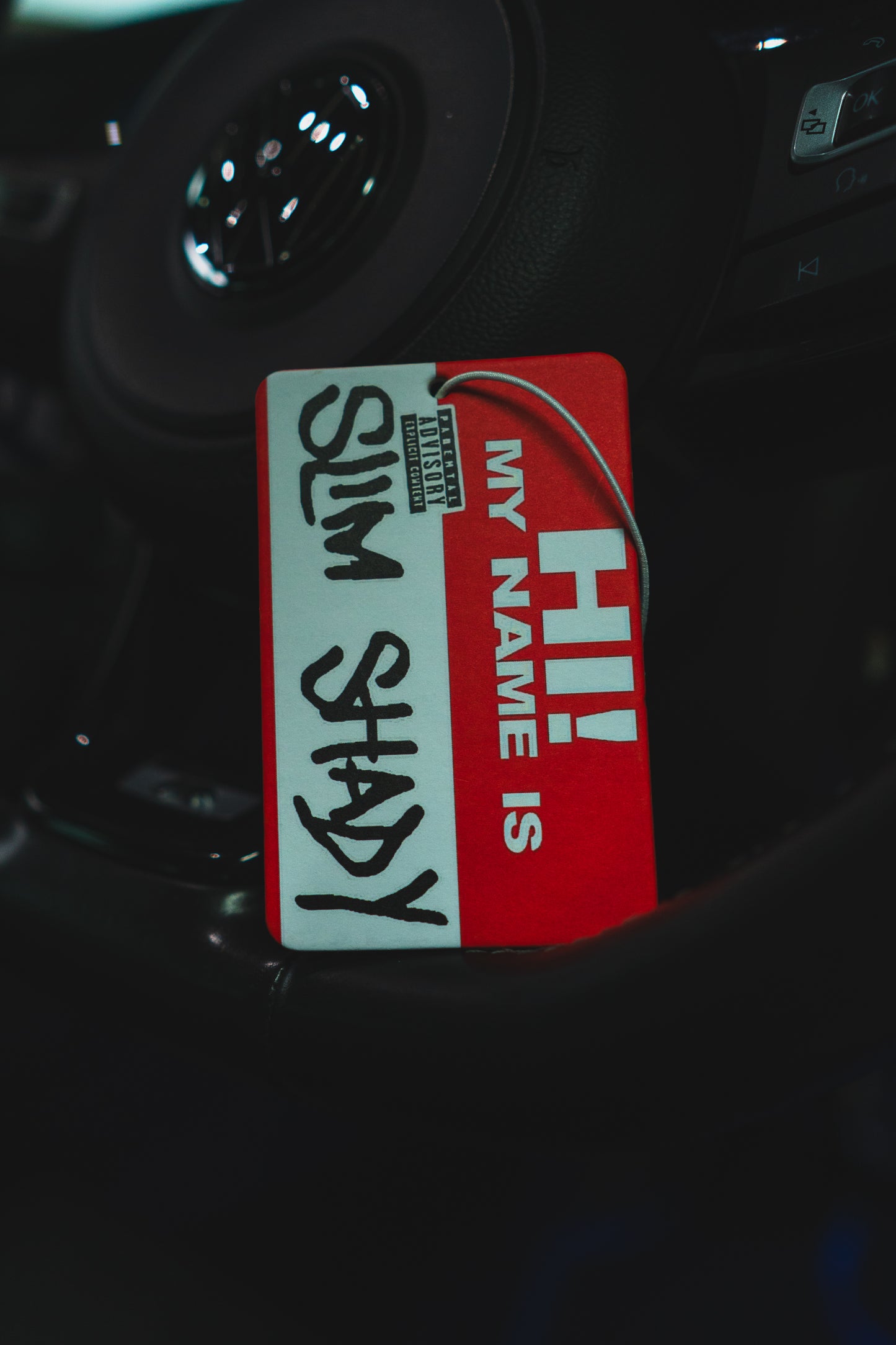 Slim Shady Name Tag