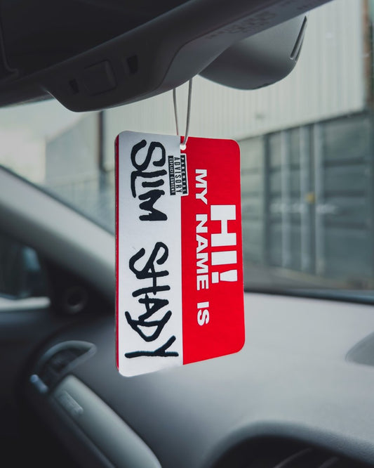 Slim Shady Name Tag